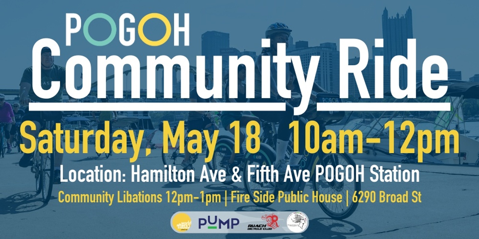 Banner image for May 18th - POGOH Community Ambassador Ride 