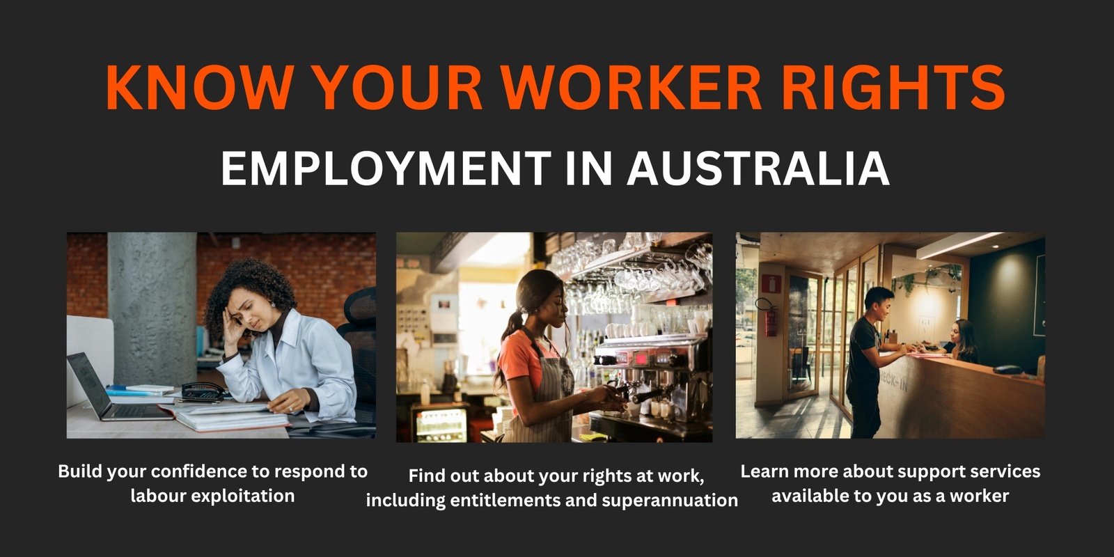 Banner image for Know Your Worker Rights - Tarneit