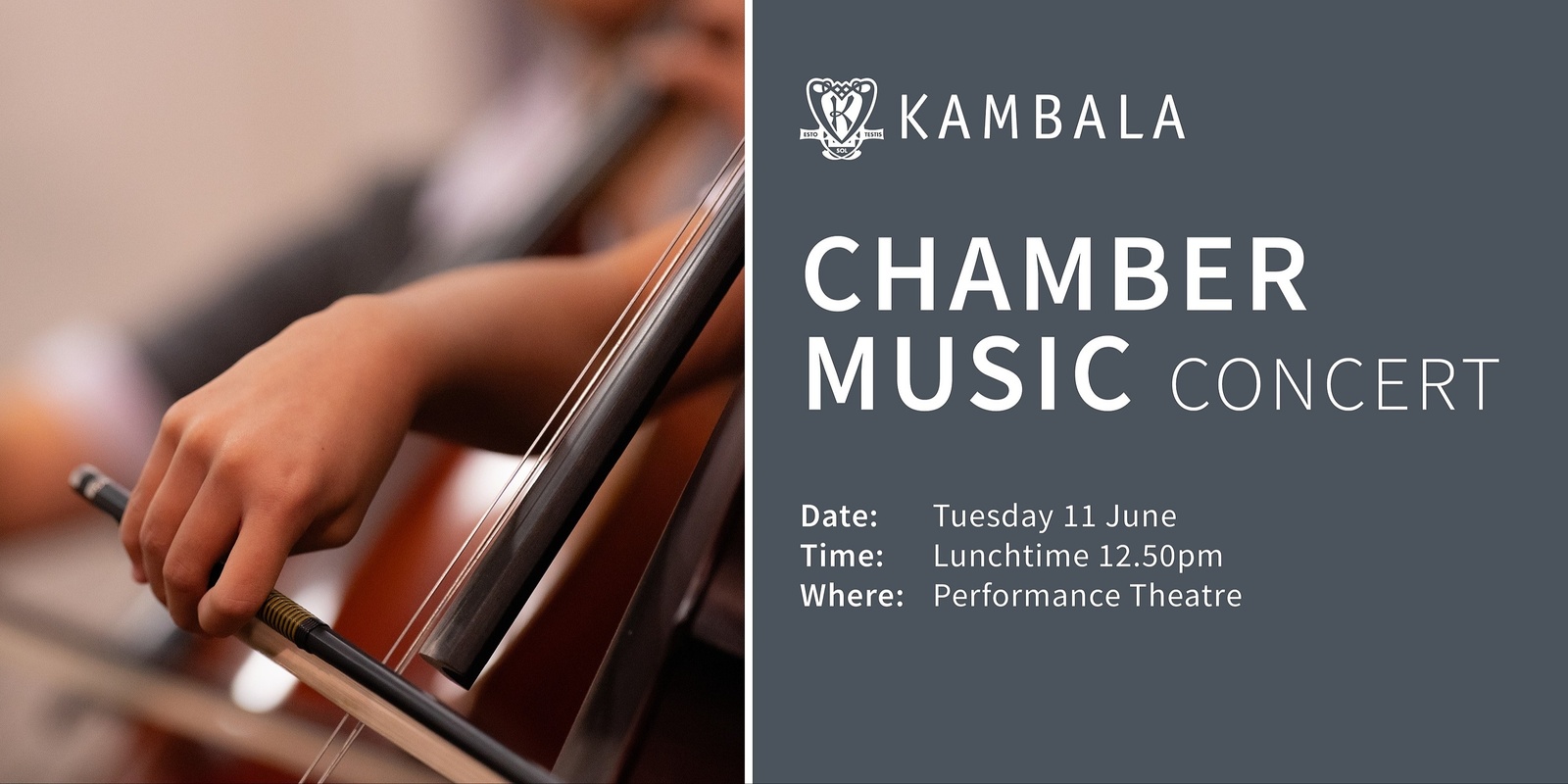 Banner image for Chamber Lunchtime Concert