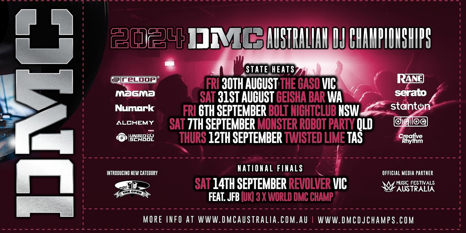 Banner image for 2024 TAS DMC DJ Championships