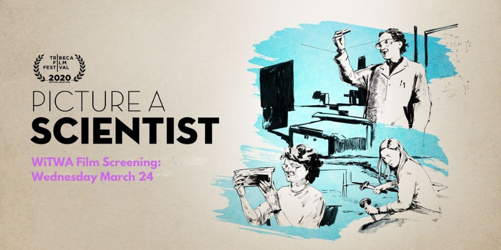 Banner image for WiTWA & UWA/WAM Movie Night - Picture a Scientist