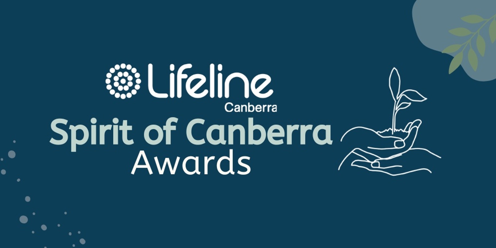 Banner image for Lifeline Canberra Spirit of Canberra Awards 