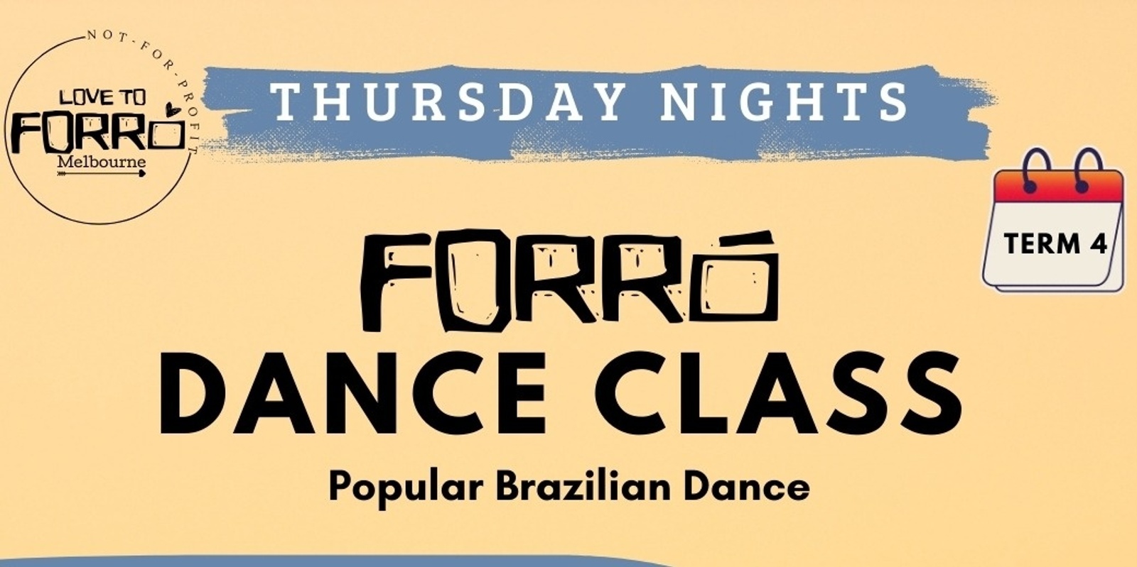 Banner image for Forró Dance Class Term 4/24