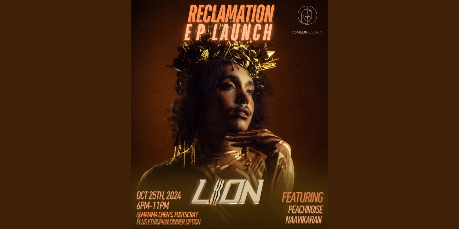 Banner image for LION ~ RECLAMATION ~ EP LAUNCH