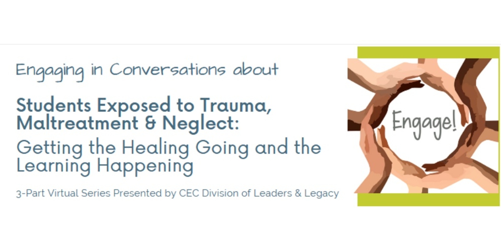 Banner image for DLL On-Demand Series! - Students Exposed to Trauma, Maltreatment, & Neglect