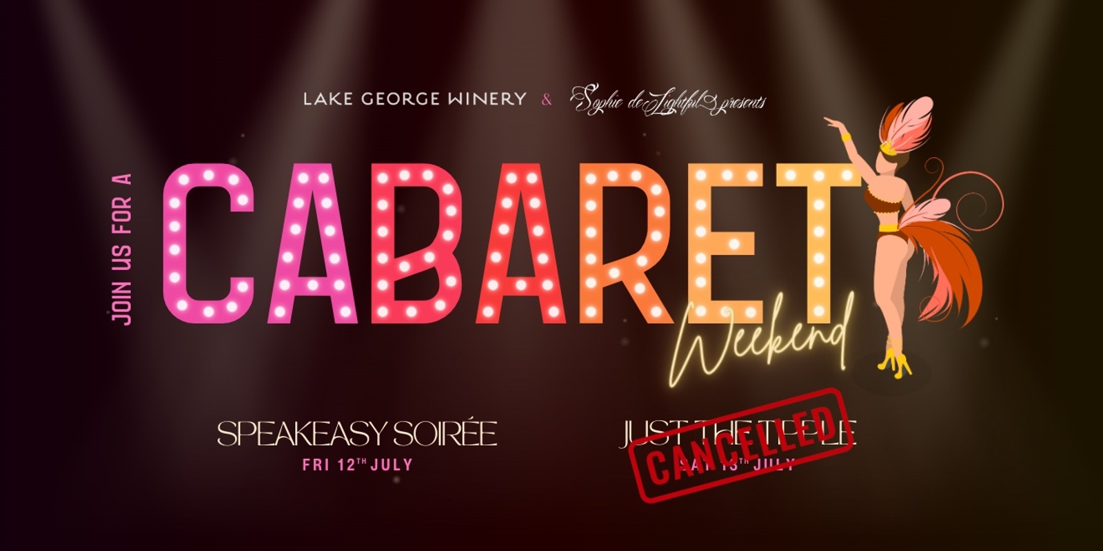 Banner image for Speakeasy Soiree @ Lake George Winery