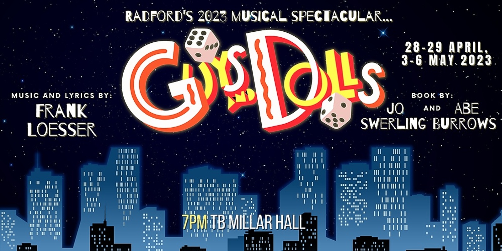 Banner image for Guys and Dolls Musical
