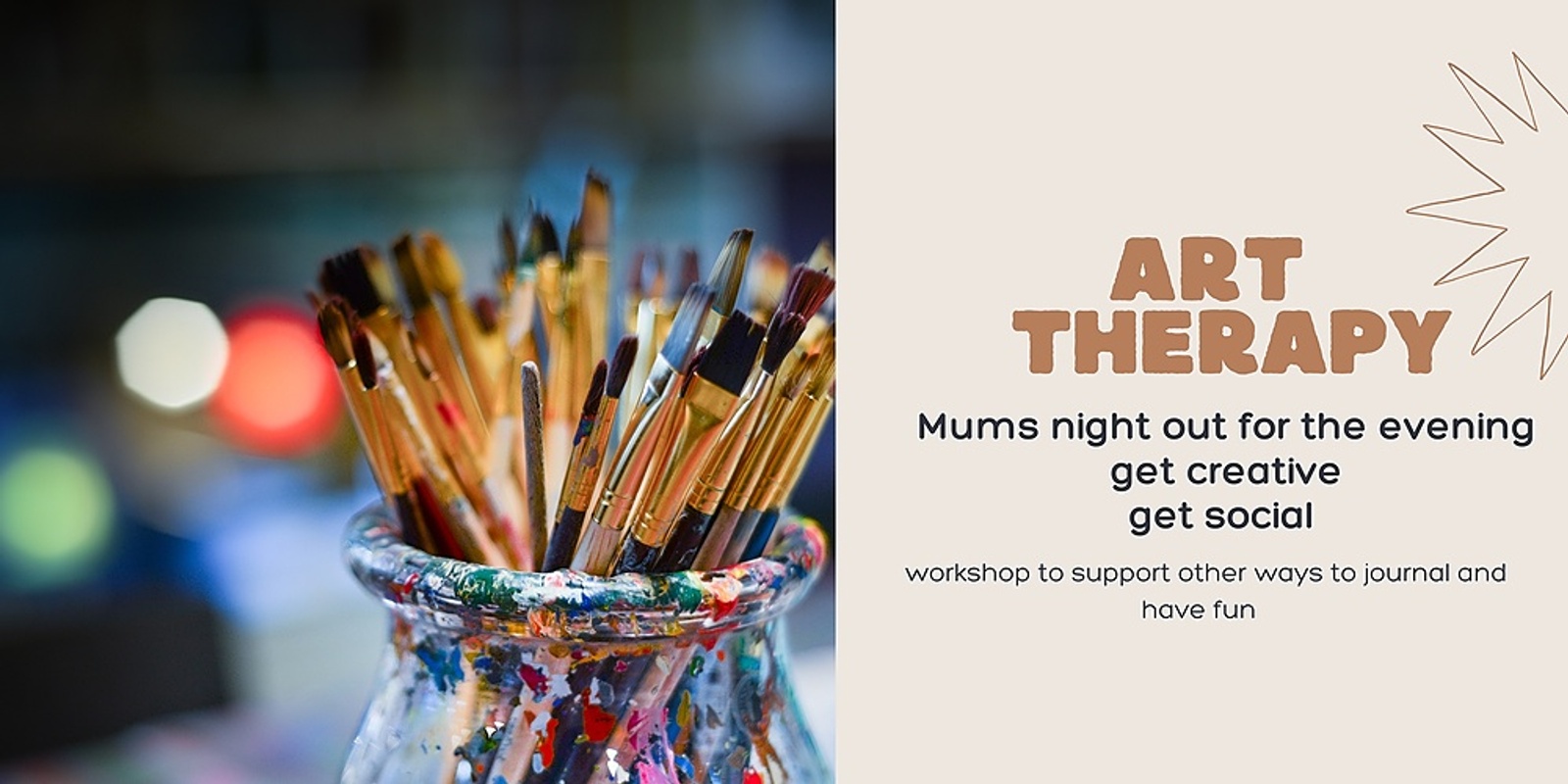 Banner image for Mum Art Therapy Workshop