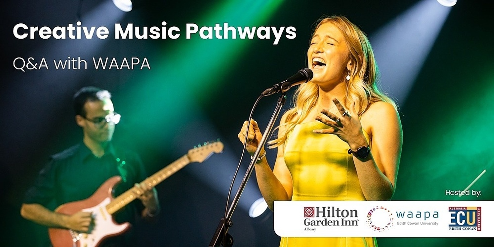 Banner image for Creative Music Career Pathways Q&A with WAAPA Staff