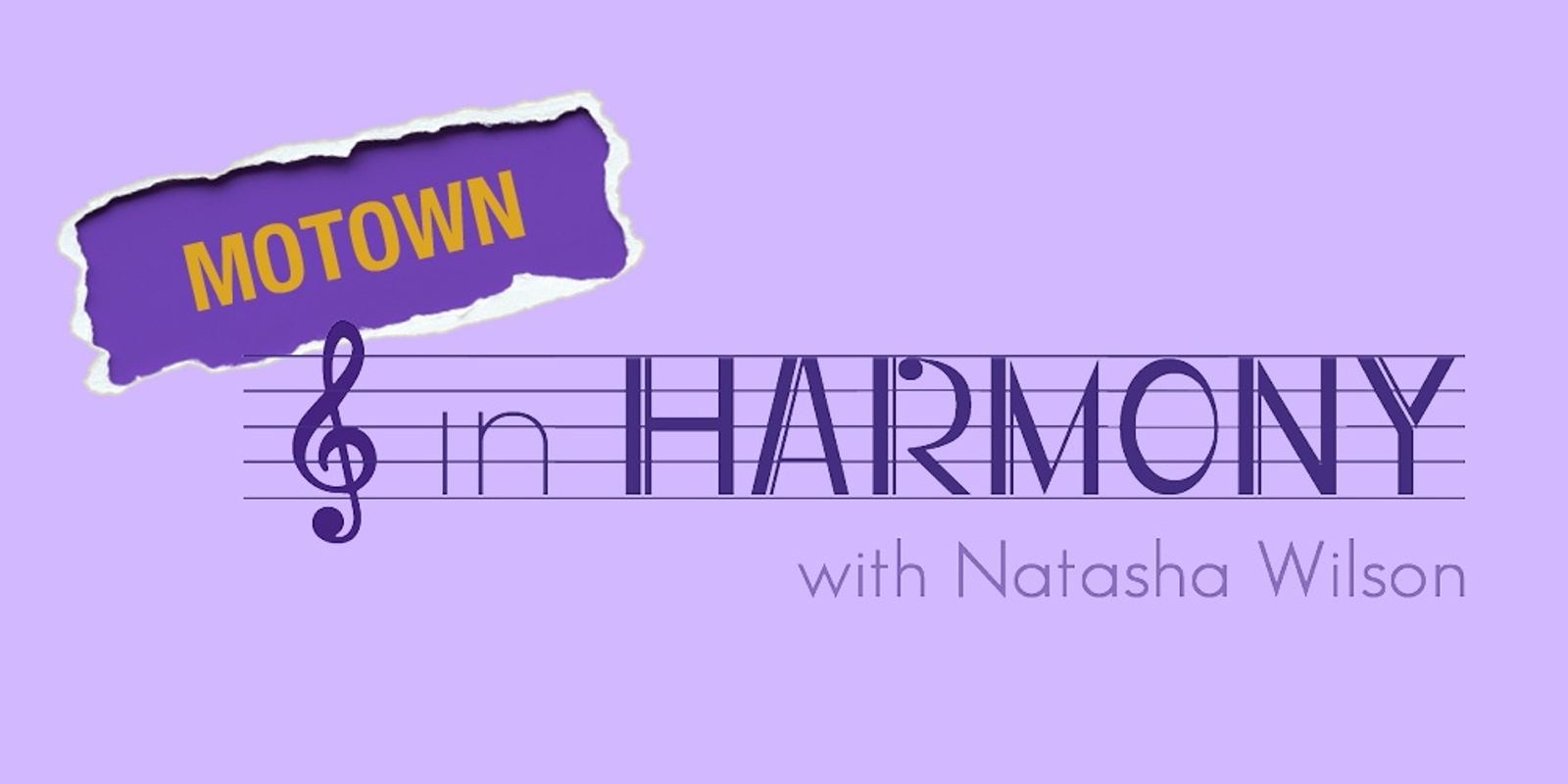 Banner image for Motown In Harmony