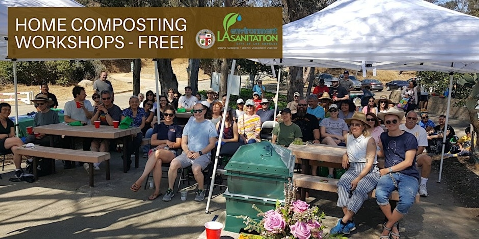 Banner image for FREE Home Composting Workshops and Urban Gardening - Griffith Park