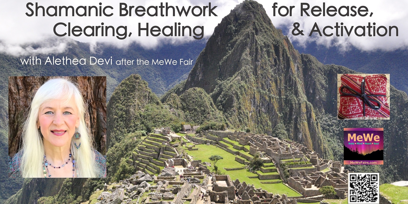 Banner image for Shamanic Breathwork for Release, Clearing, Healing & Activation with Alethea Devi in Portland after the MeWe Fair