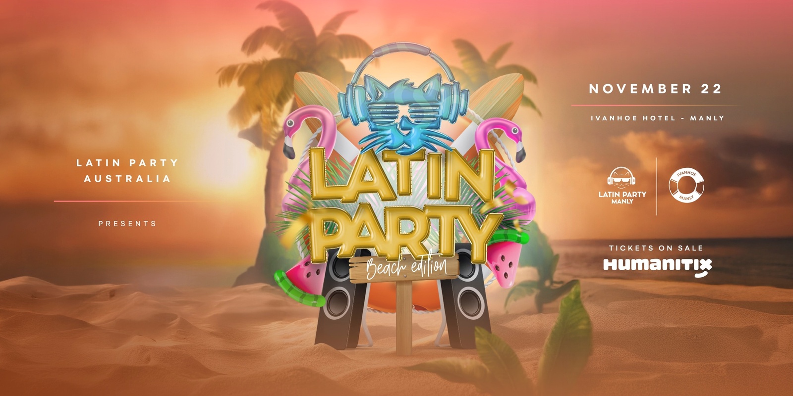 Banner image for LATIN PARTY BEACH EDITION 