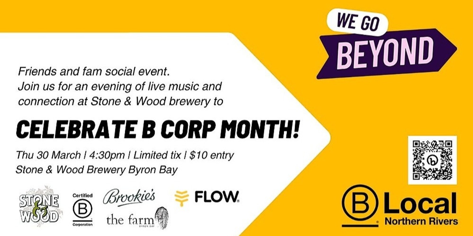 Banner image for B Corp Month - Family & Friends Social Northern Rivers