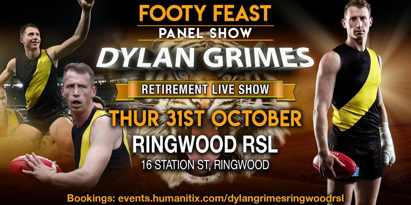 Banner image for Dylan Grimes Retirement "Live Show"