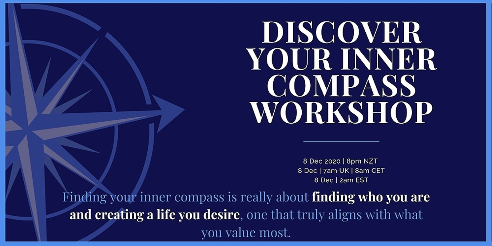 Banner image for Discover your Inner Compass