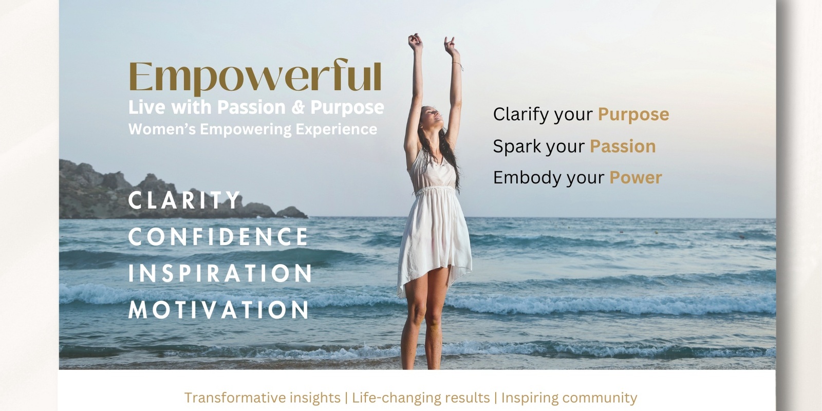 Banner image for Empowerful - Live with Passion and Purpose