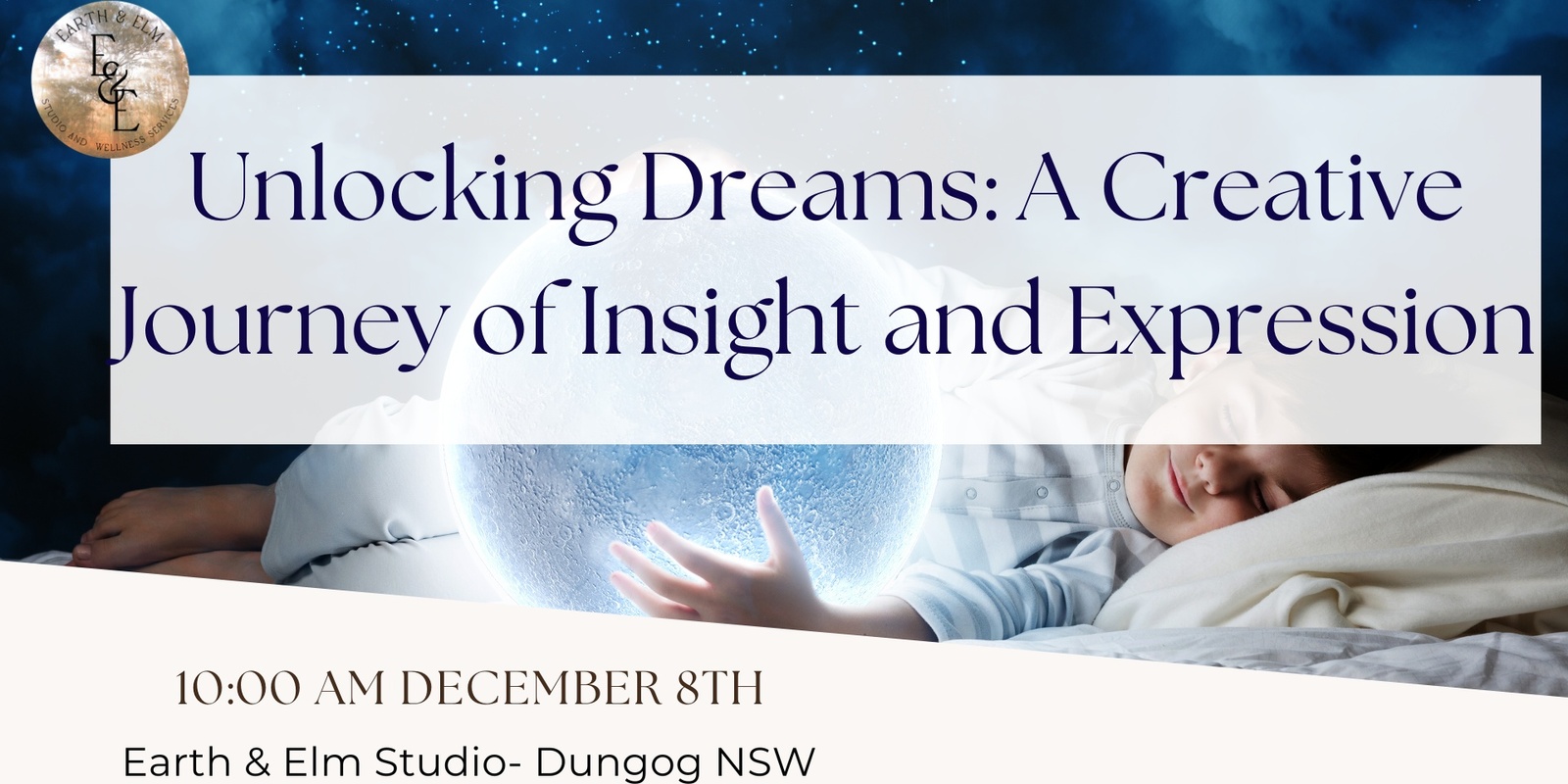 Banner image for Unlocking Dreams: A Creative Journey of Insight and Expression