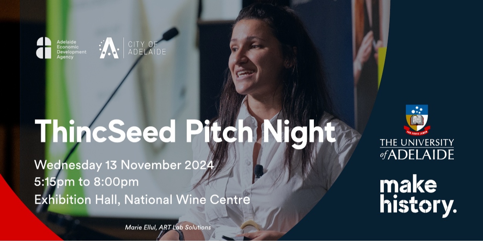 Banner image for ThincSeed Pitch Night | Wed 13 Nov 2024 | 5:30PM