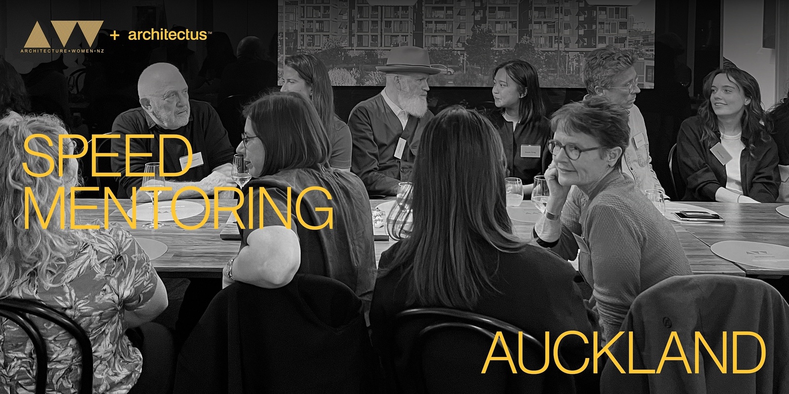 Banner image for A+W•NZ x Architectus Speed Mentoring Auckland 2024