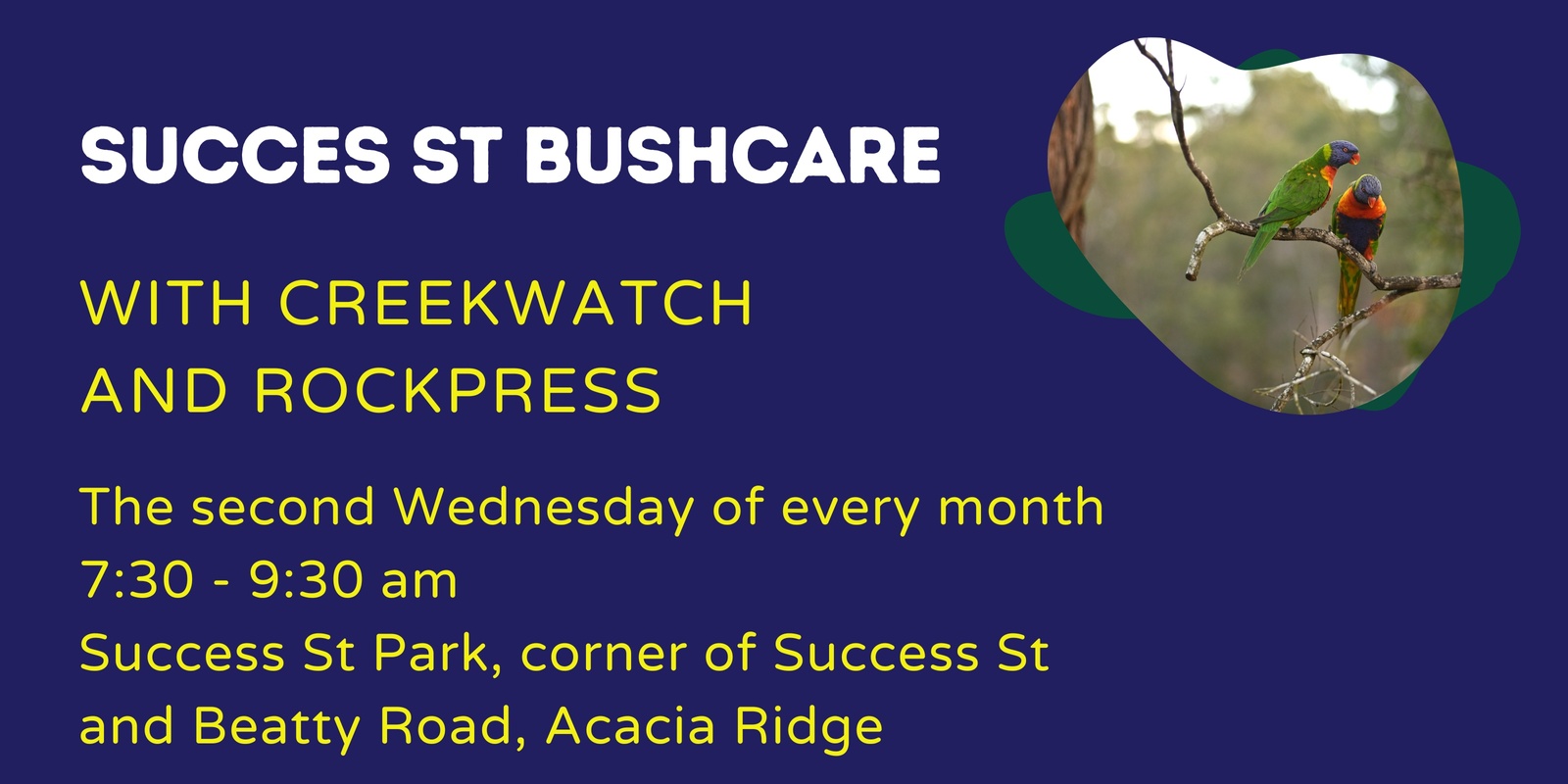 Banner image for Success St Bushcare