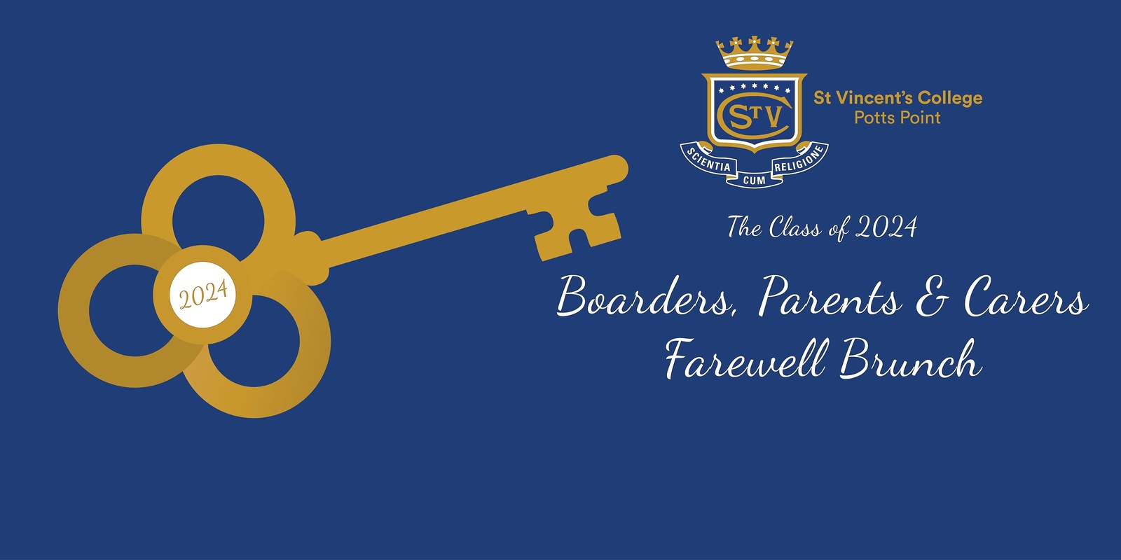 Banner image for Class of 2024 Boarders, Parents & Carers Farewell Brunch