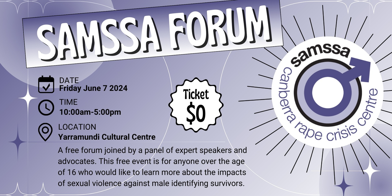 Banner image for The SAMSSA Forum