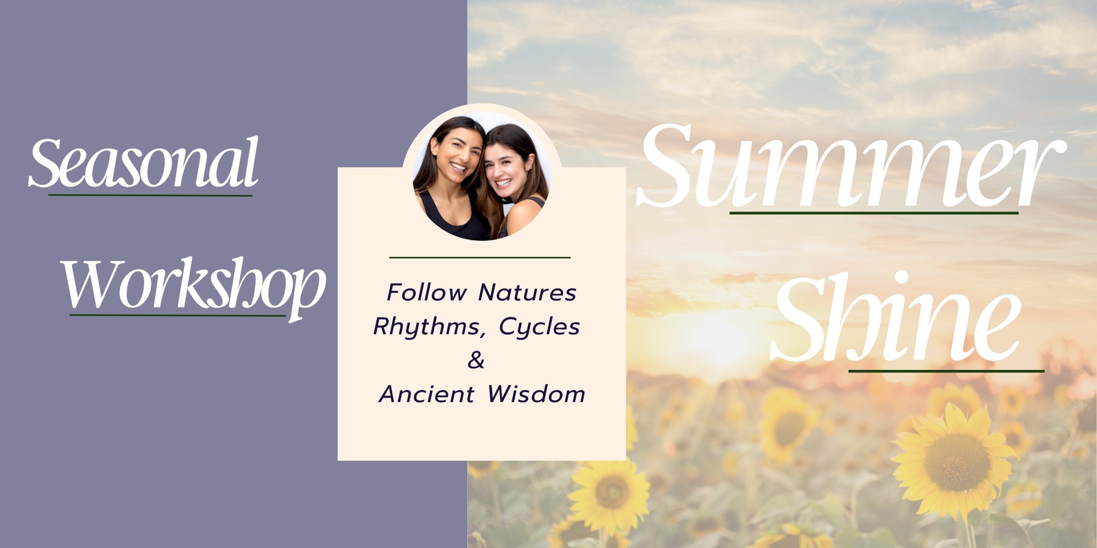 Banner image for Seasonal Workshop: Summer Shine