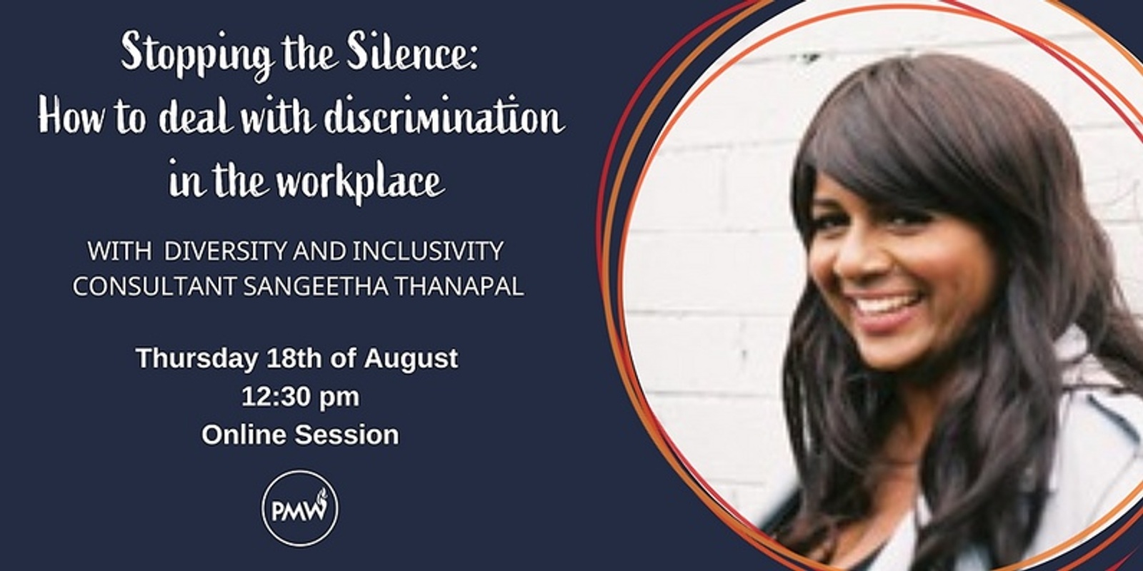 Stopping The Silence How To Deal With Discrimination In The Workplace Online Event Humanitix