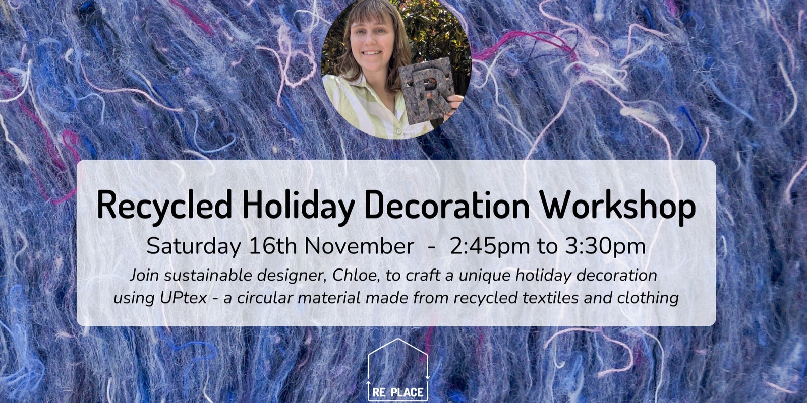 Banner image for Recycled Holiday Decoration Workshop