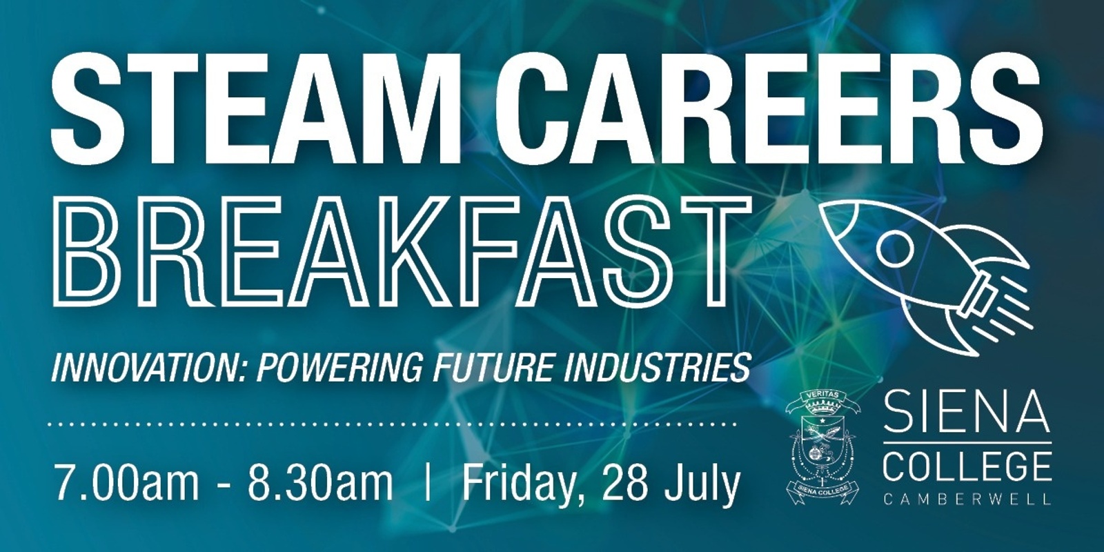 Banner image for STEAM Careers Breakfast 2023