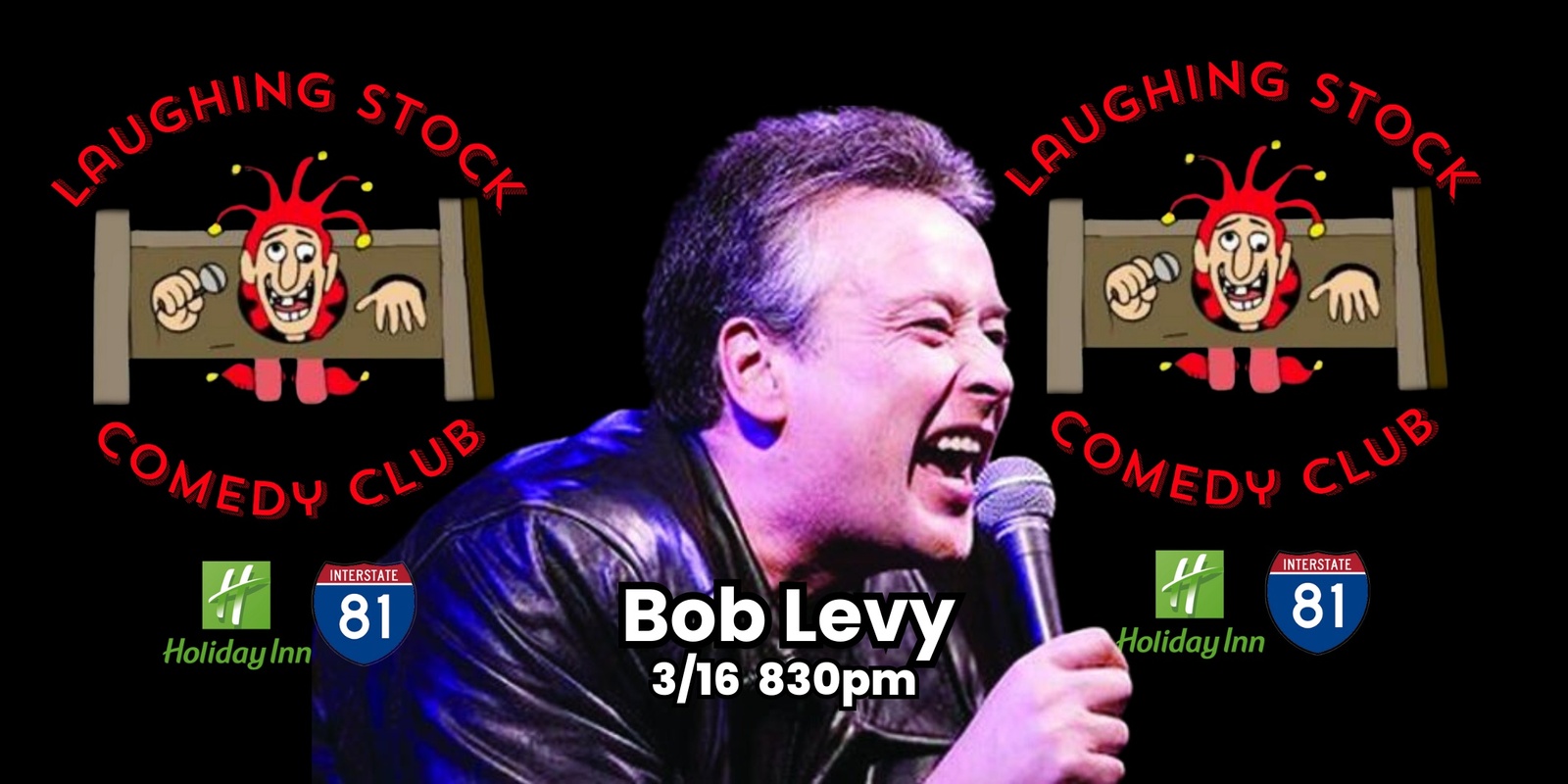 Banner image for Bob Levy (Howard Stern) Breaks your Funny Bone at Laughing Stock Comedy Club