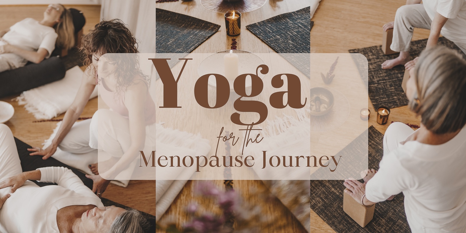 Banner image for Yoga for the Menopause Journey