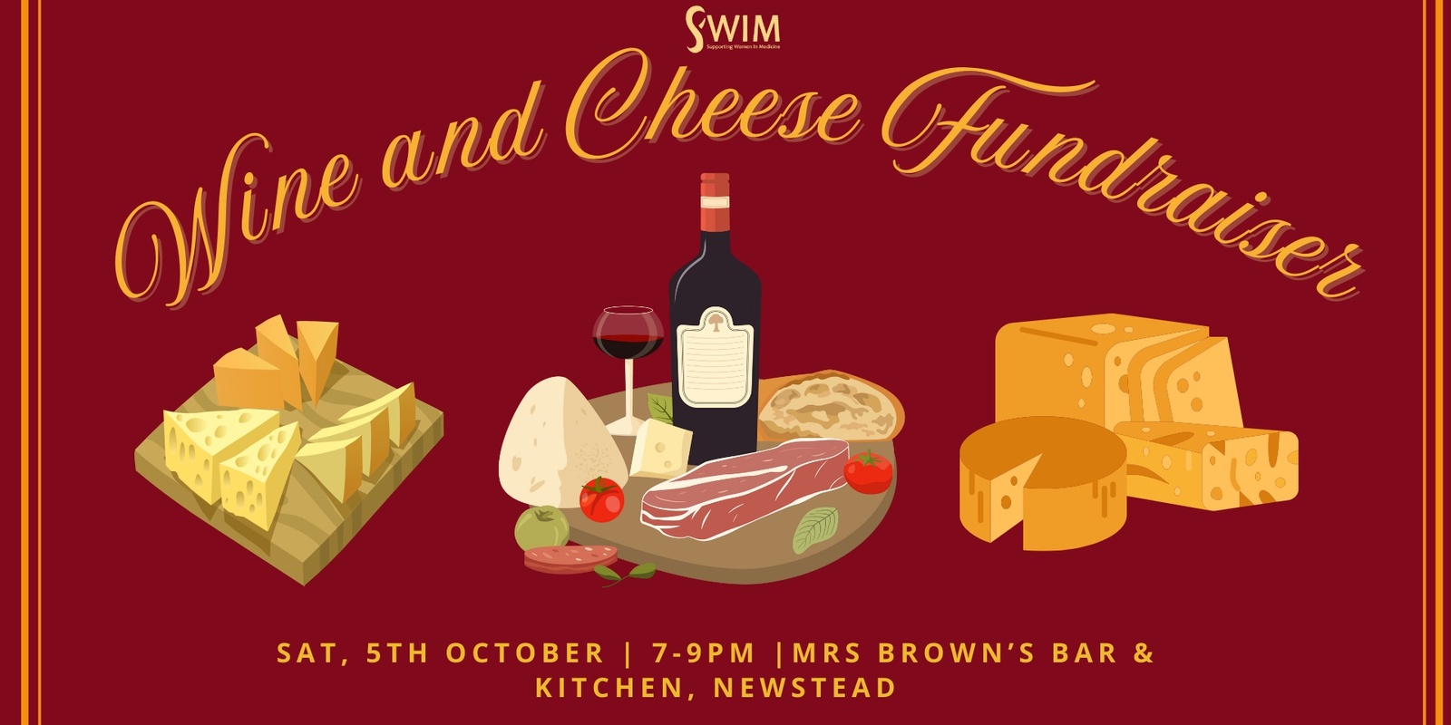 Banner image for Wine & Cheese Fundraiser