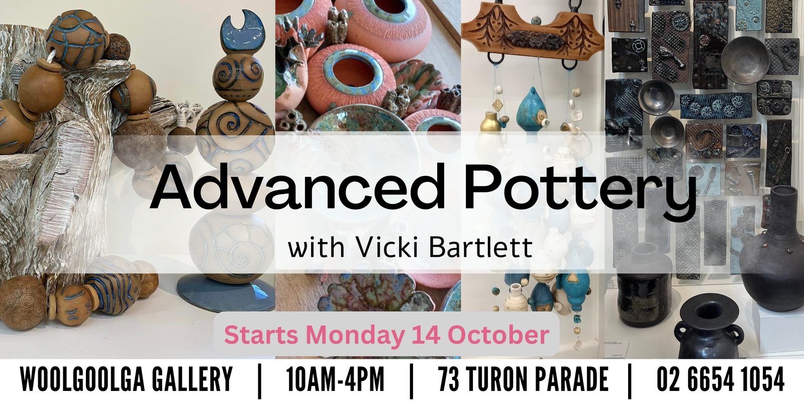 Banner image for Advanced Pottery with Vicki Bartlett - (8 weeks) 24T4