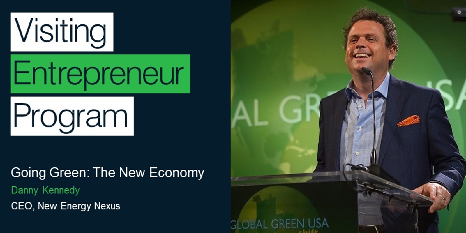 Banner image for Going Green: The New Economy
