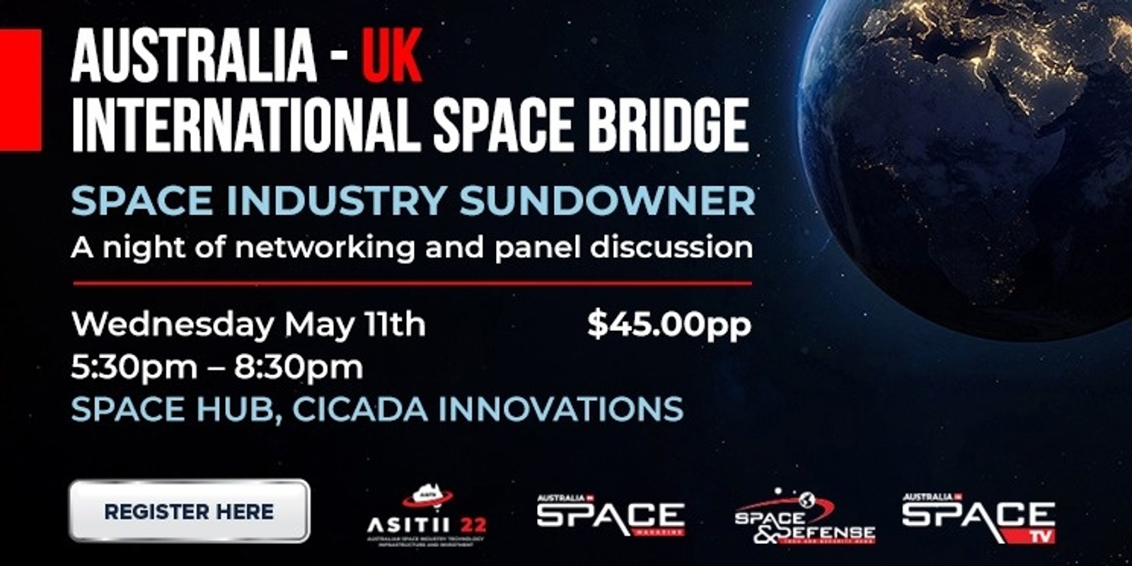 Banner image for International Space Bridge Series: UK - Australia 