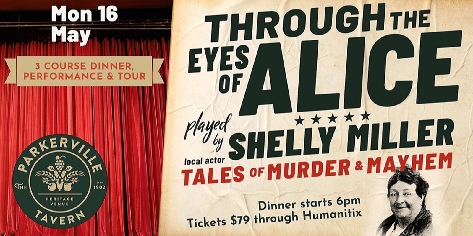 Banner image for Though The Eyes of Alice - Tales of Murder and Mayhem