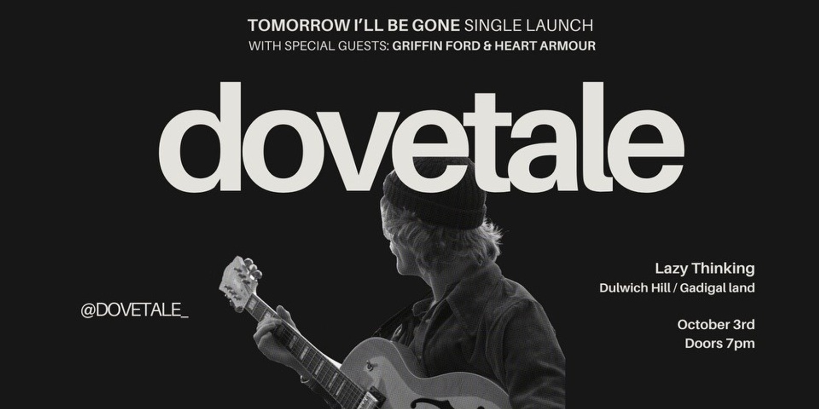 Banner image for Tomorrow I'll Be Gone single launch