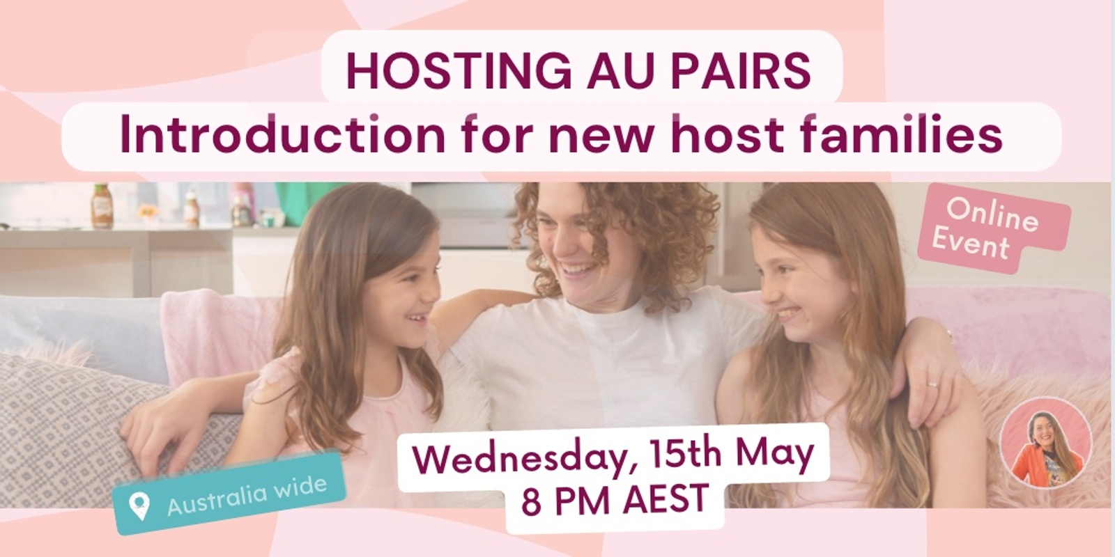 Banner image for Hosting Au Pairs in Australia - Introduction for New Host Families