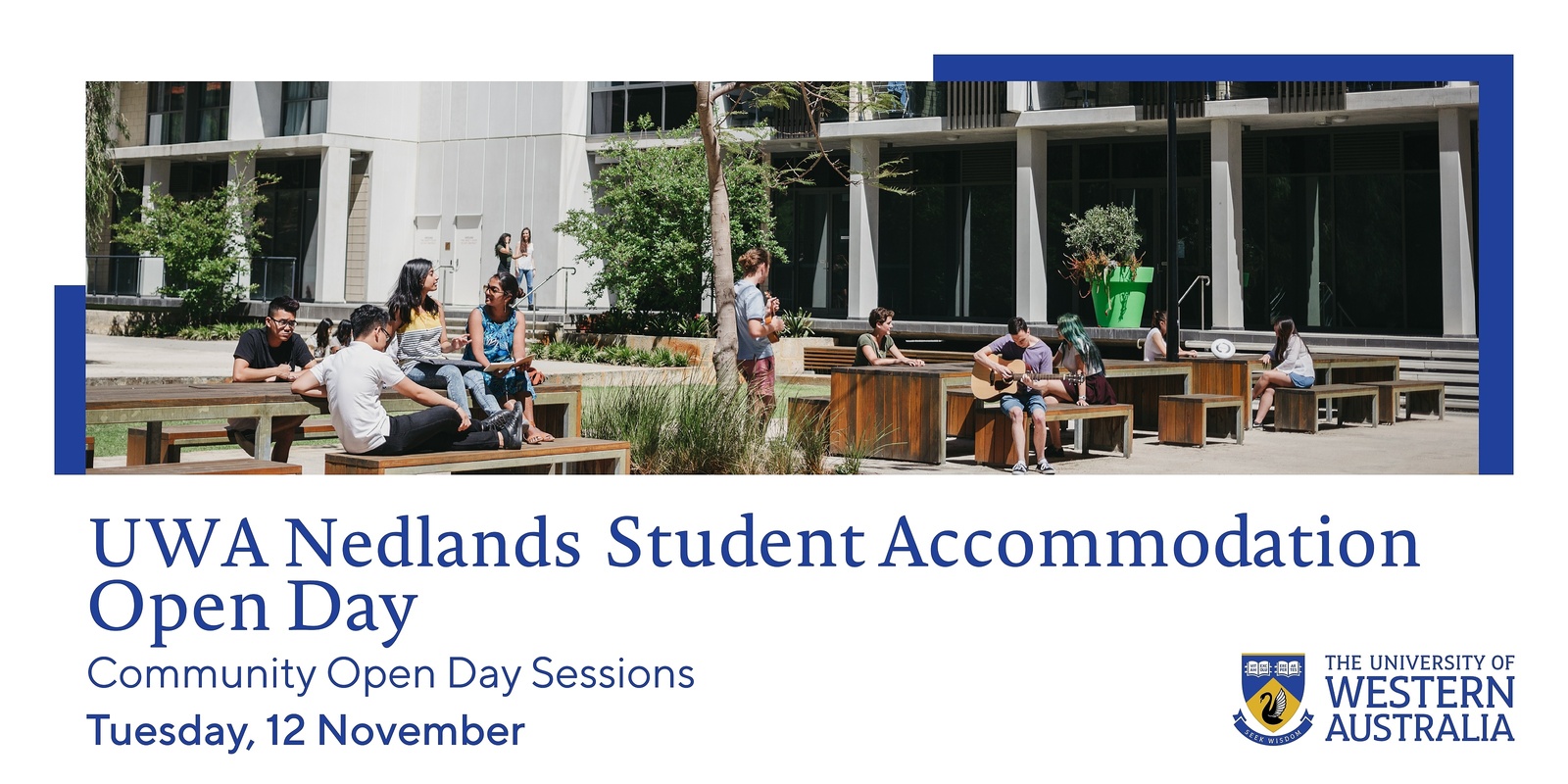 Banner image for UWA Nedlands Student Accommodation Open Day