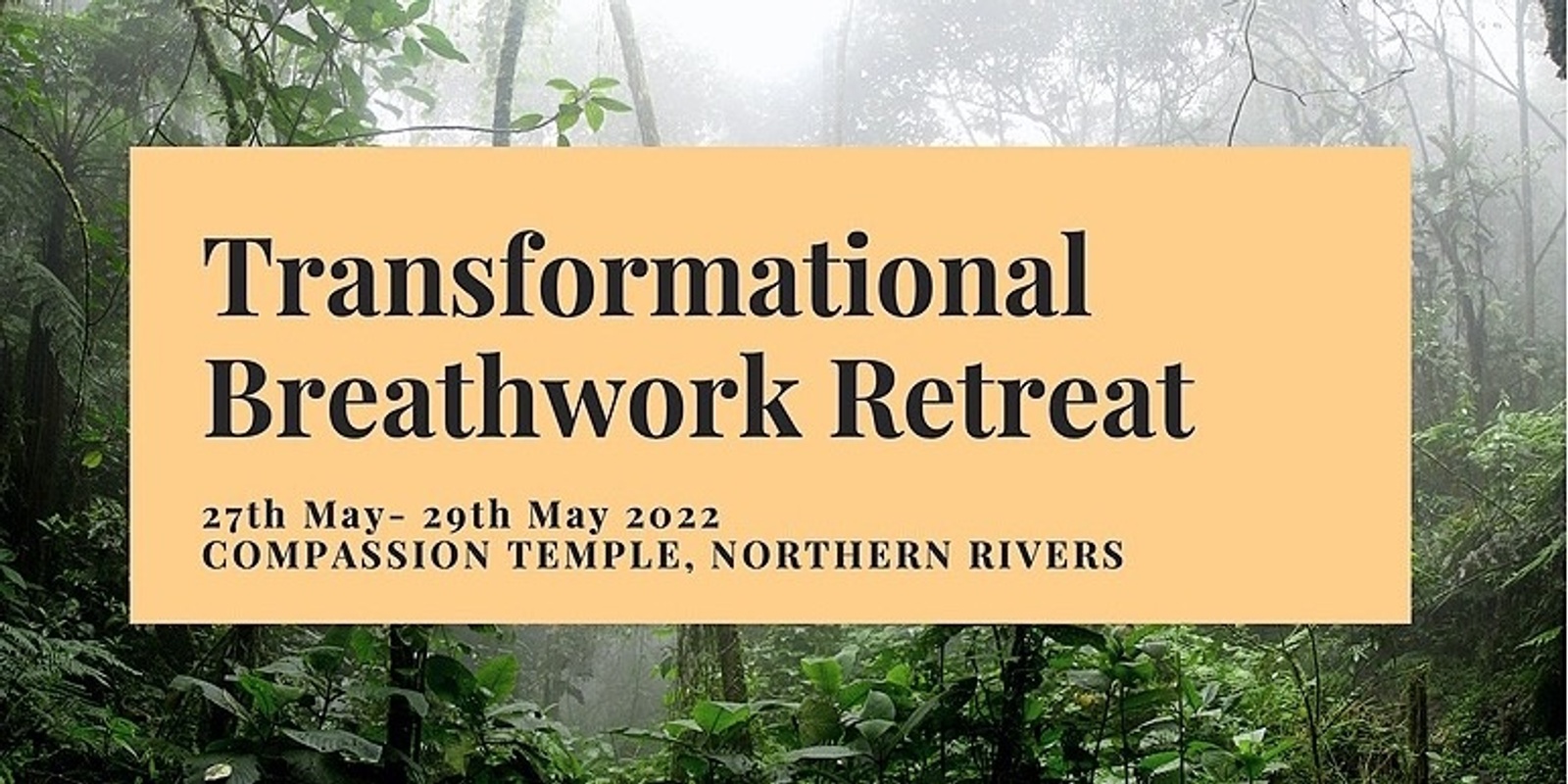 Banner image for Transformational Breathwork Retreat