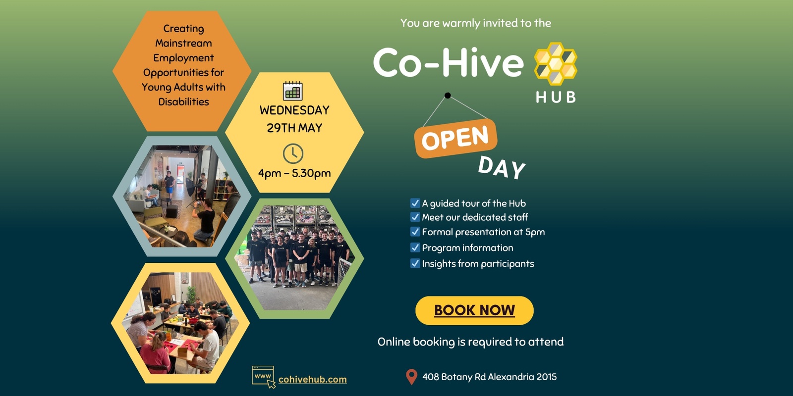 Banner image for Co-Hive Hub Open Day