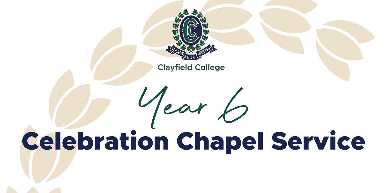 Banner image for Year 6 Celebration Service and Function 2024