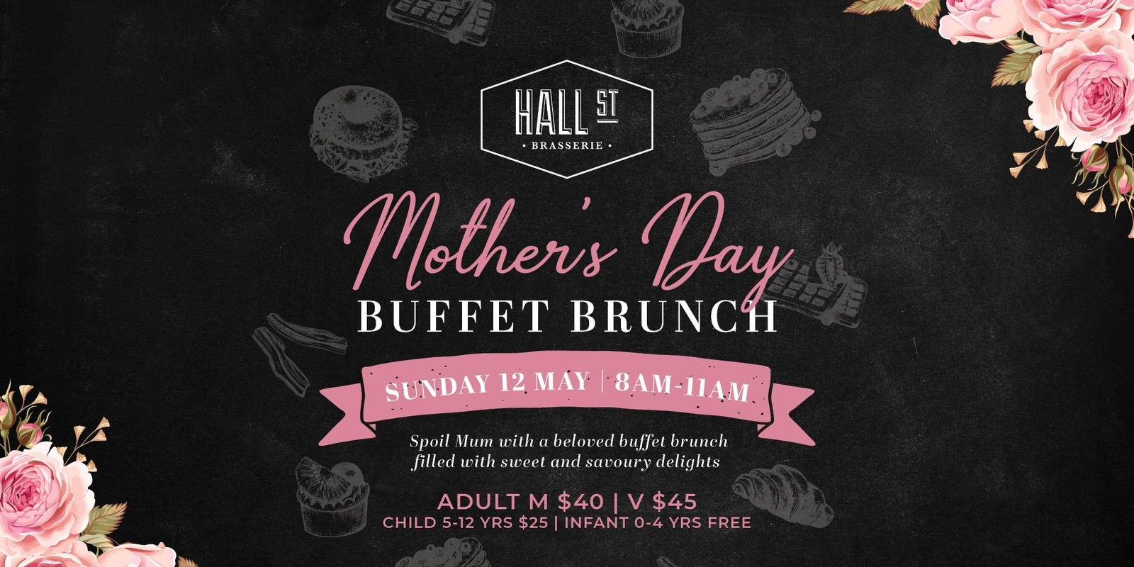 Banner image for HALL ST MOTHERS DAY BUFFET BRUNCH