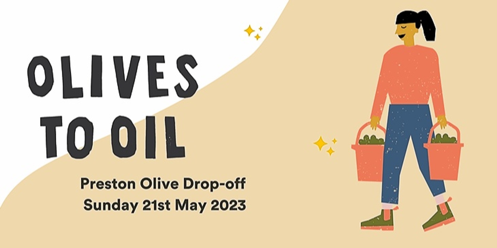 Banner image for CERES Olives to Oil Festival 2023 - Preston Olive Drop-off