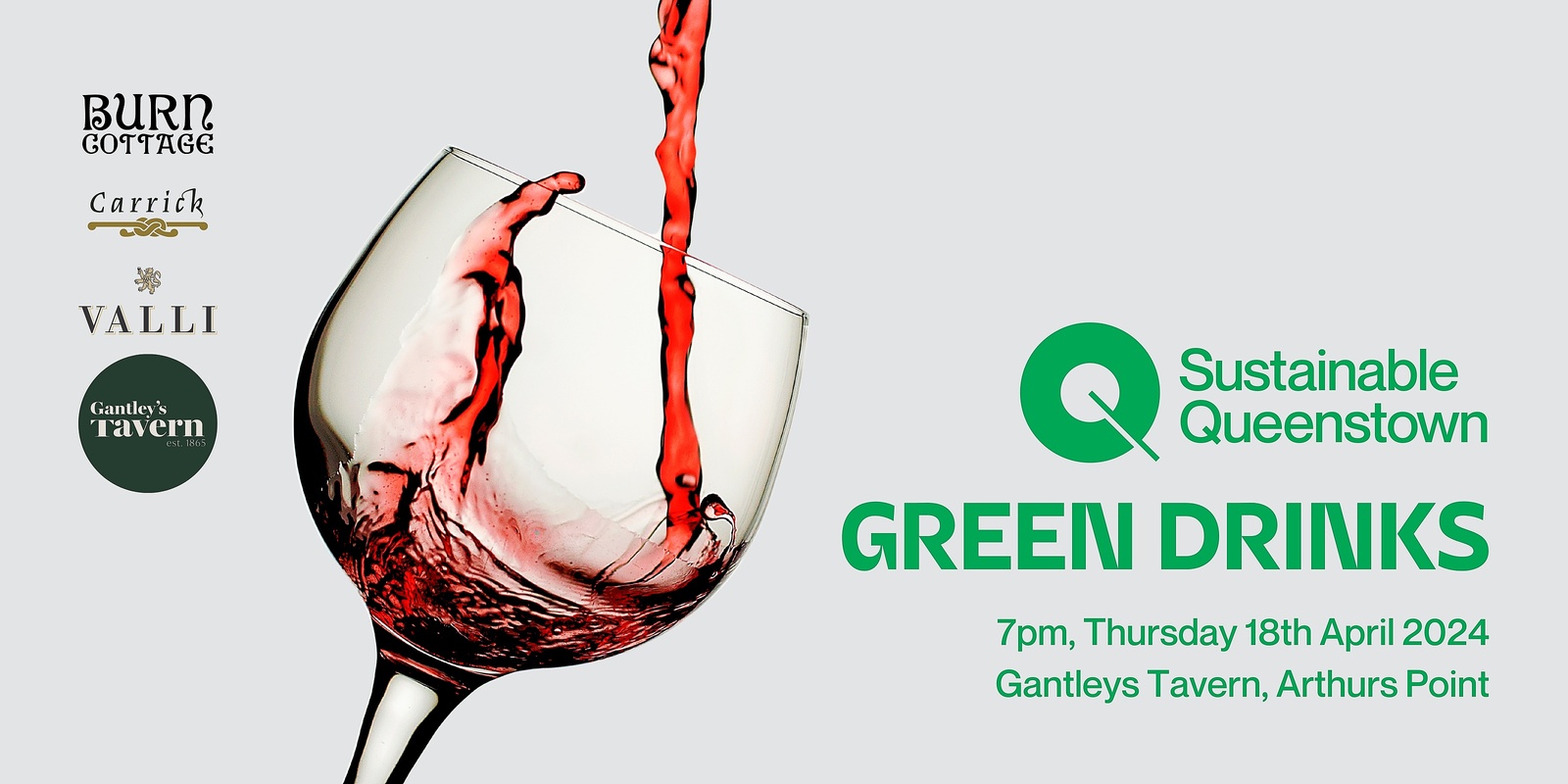 Banner image for Green Drinks Sustainable Wine Night