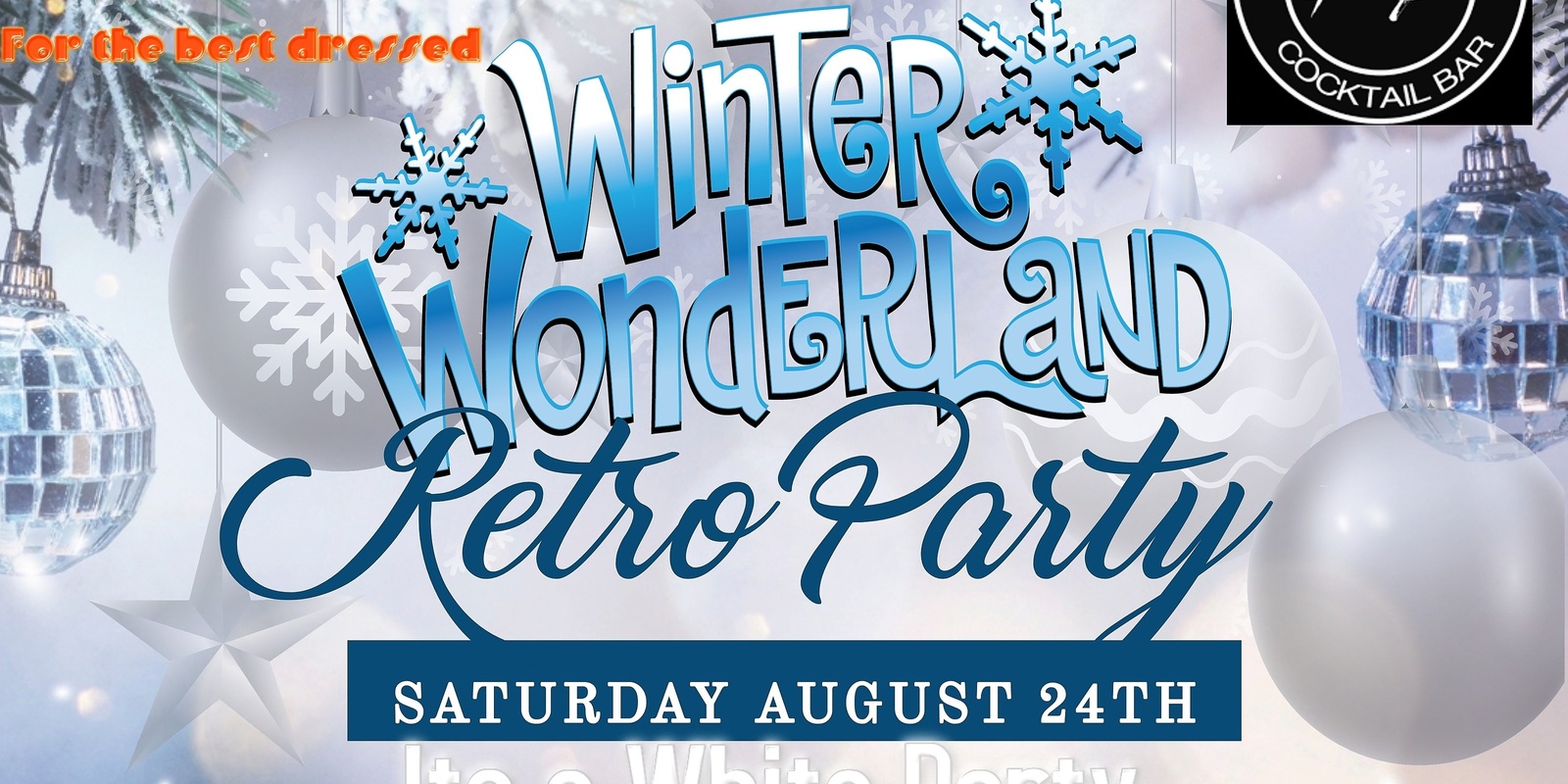 Banner image for Winter Wonderland Retro Party