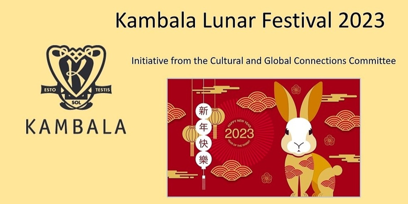 Banner image for Let’s celebrate 2023 Lunar New Year at Kambala