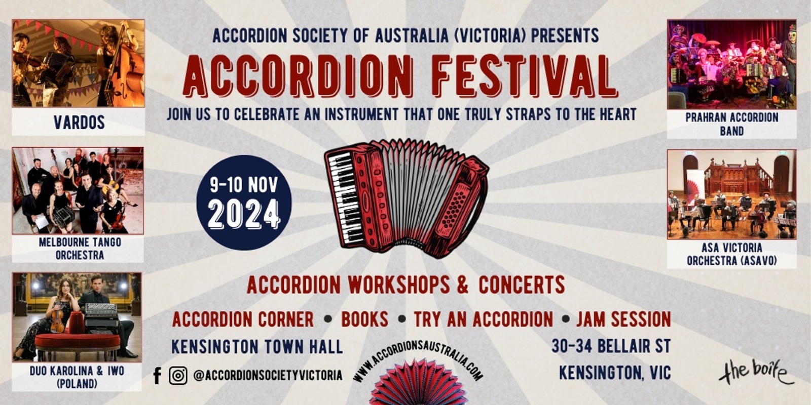 Banner image for Accordion Society of Australia (Vic) Festival 2024